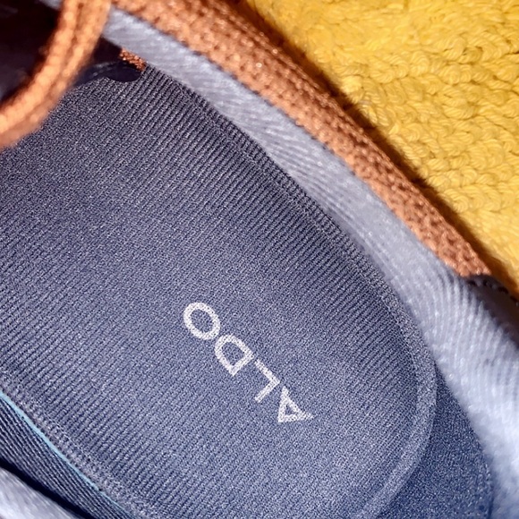 Aldo - cognac sneakers- Size 12 - Picture 2 of 2